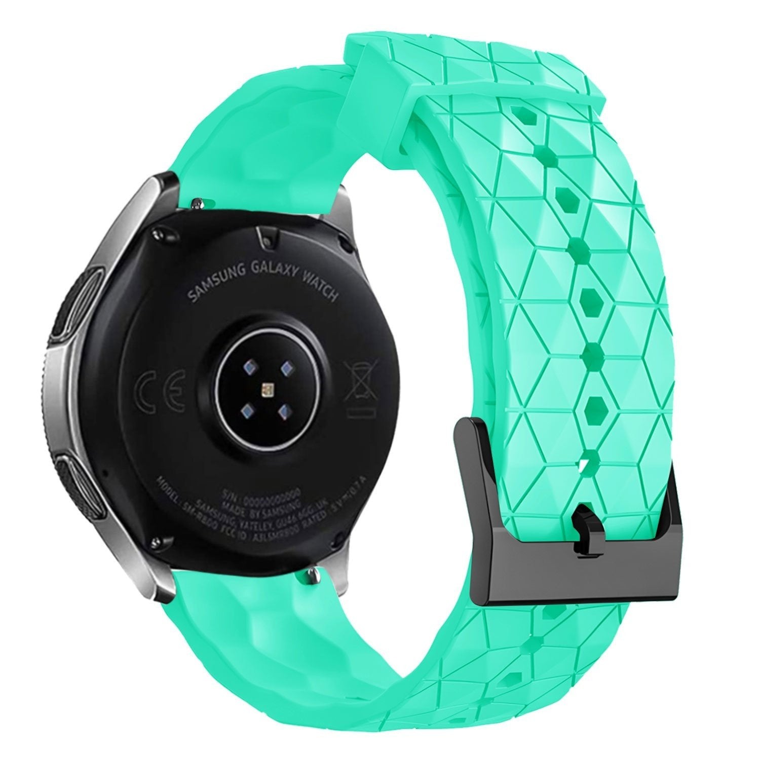 Redmi Watch 5 Lite Silicone Hexa Strap (Aqua)