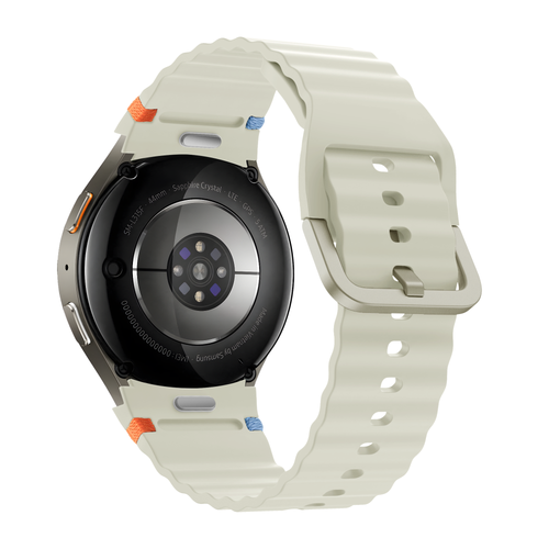 Bandz Samsung Galaxy Watch 6 - 40mm Wave Strap 'Easy Fit' (Starlight)