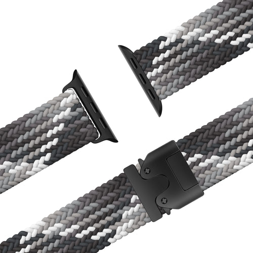 Bandz Apple Watch Ultra Braided Strap P-Buckle (Slate)