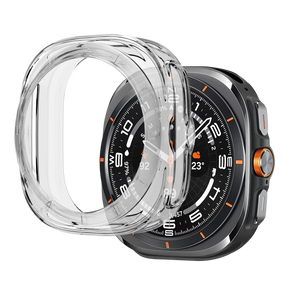 Bandz Samsung Galaxy Watch Ultra Galvanized TPU Case  (Transparent)