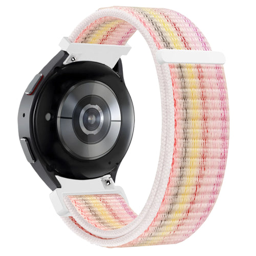 Bandz Oozoo Smartwatch 20mm Nylon Loop Strap (Colourful)