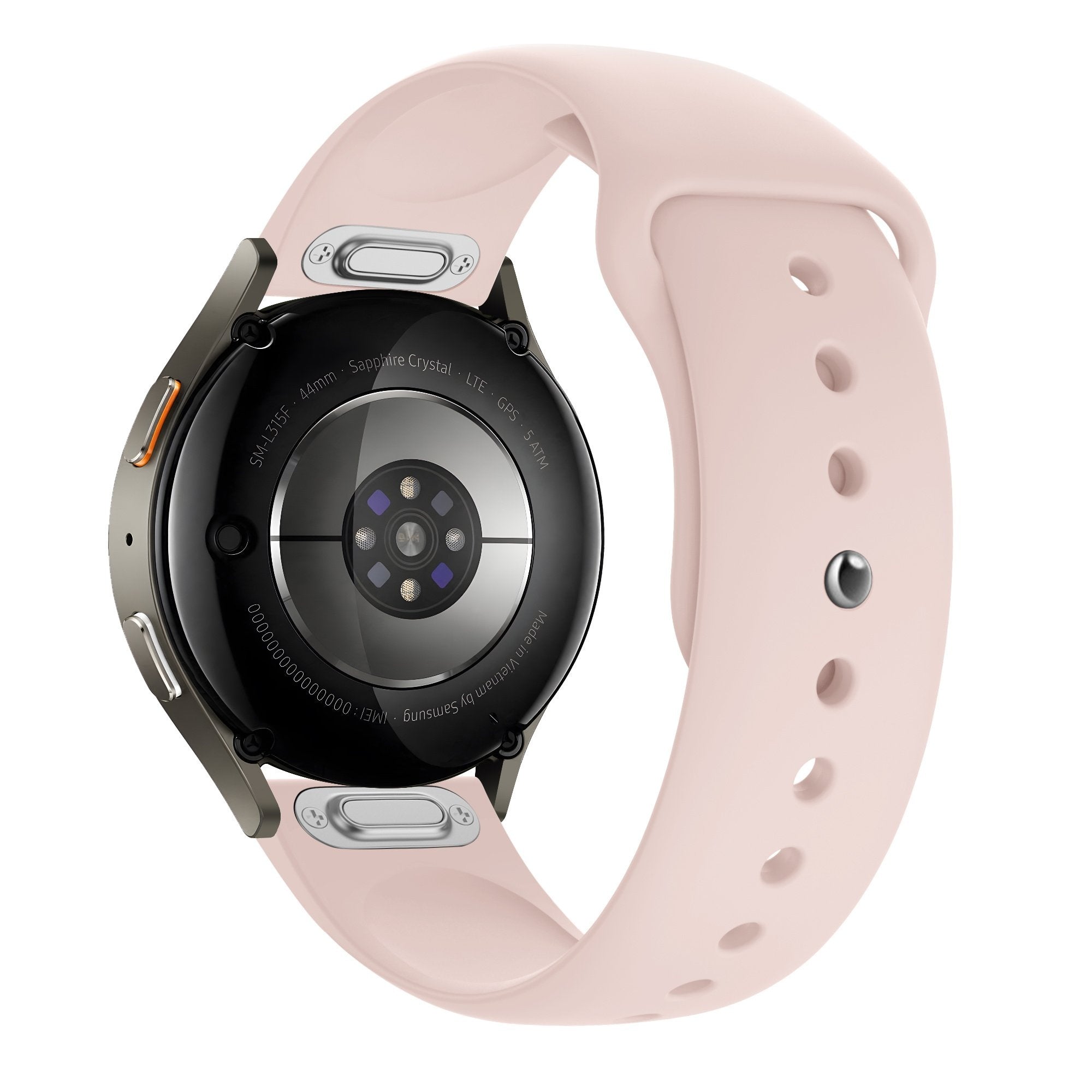Bandz Samsung Galaxy Watch 42mm Sport Strap 'Easy Fit' (Light Pink)