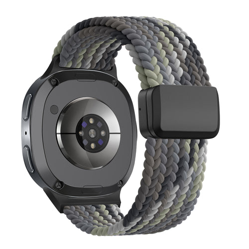 Bandz Samsung Galaxy Watch 8 - 44mm Magnetic Braided Strap (Slate)