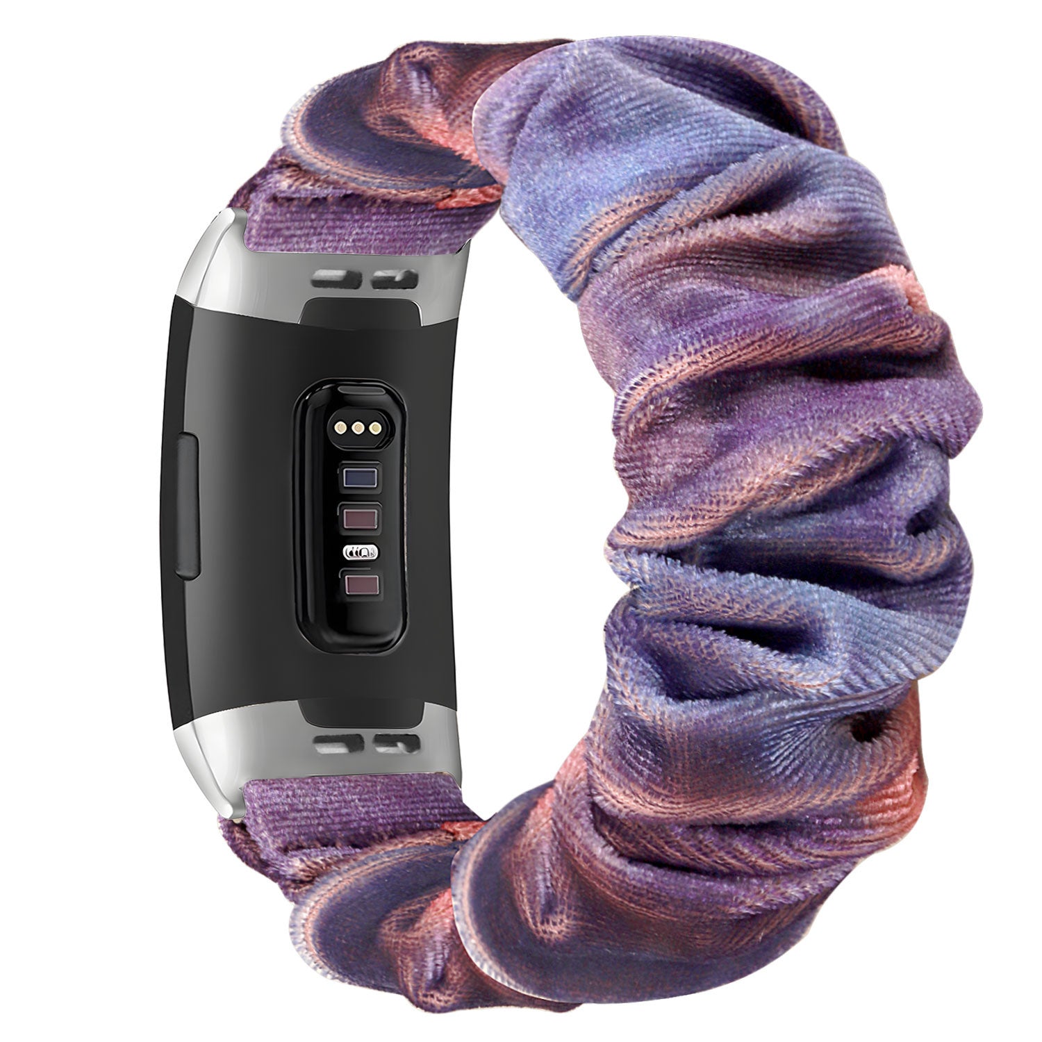 Fitbit Charge Scrunchie Strap (Blue Pink Mix)