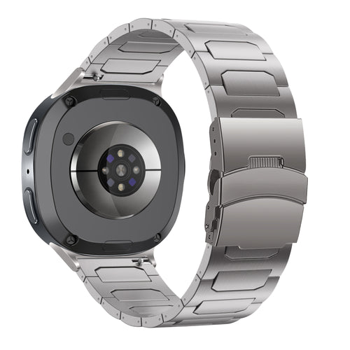 Bandz Samsung Galaxy Watch 8 - 40mm Titanium Strap 'Deluxe' (Titanium)
