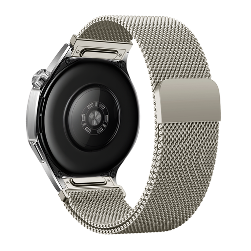 Bandz Huawei Watch GT 3 42mm Milanese Strap 'Easy fit' (Starlight)