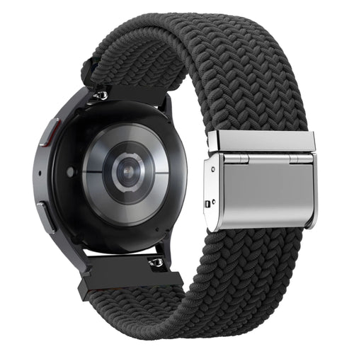 Bandz Oppo Watch X2 Woven Nylon Strap (Black)