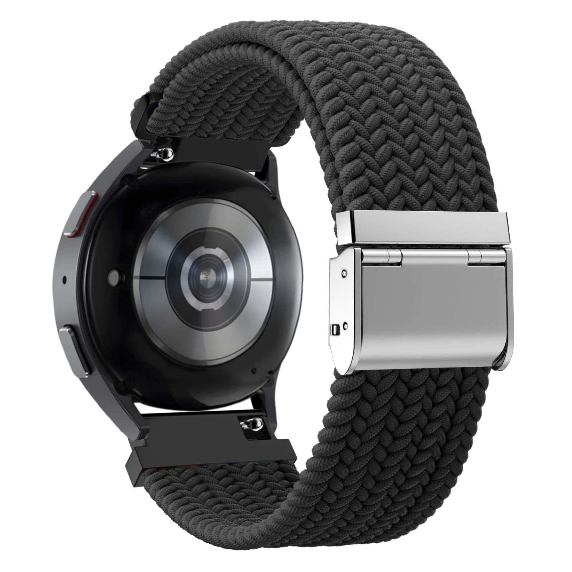 Bandz Oppo Watch X2 Woven Nylon Strap (Black)