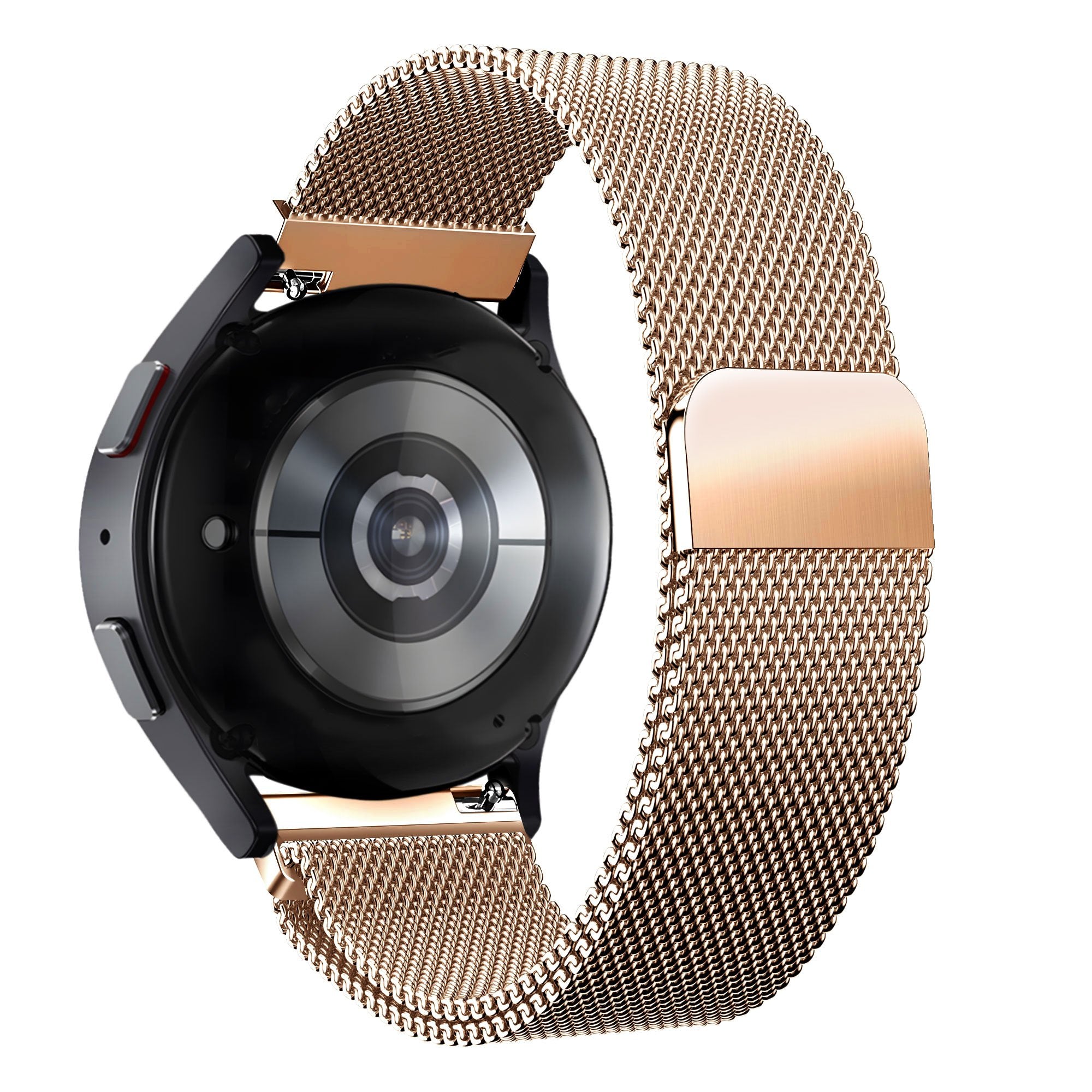 Bandz Garmin Forerunner 645 Milanese Loop Strap (Rose Gold)