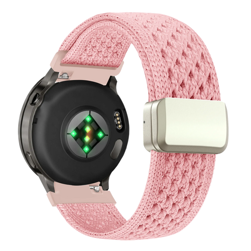 Bandz Garmin Bounce 2 Vintage Nylon Strap (Pink)
