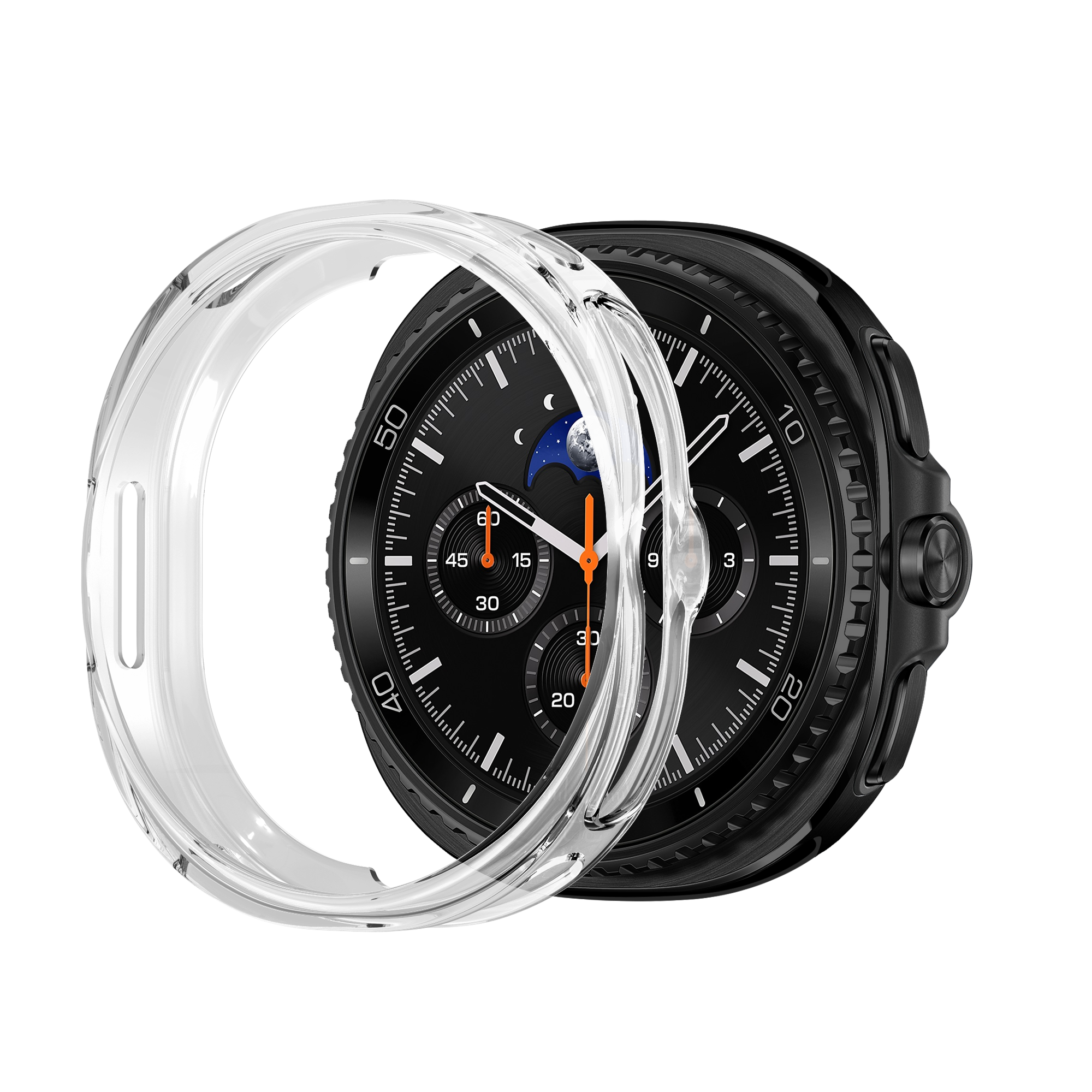 Bandz Samsung Galaxy Watch 8 Classic TPU Cover (Transparent)