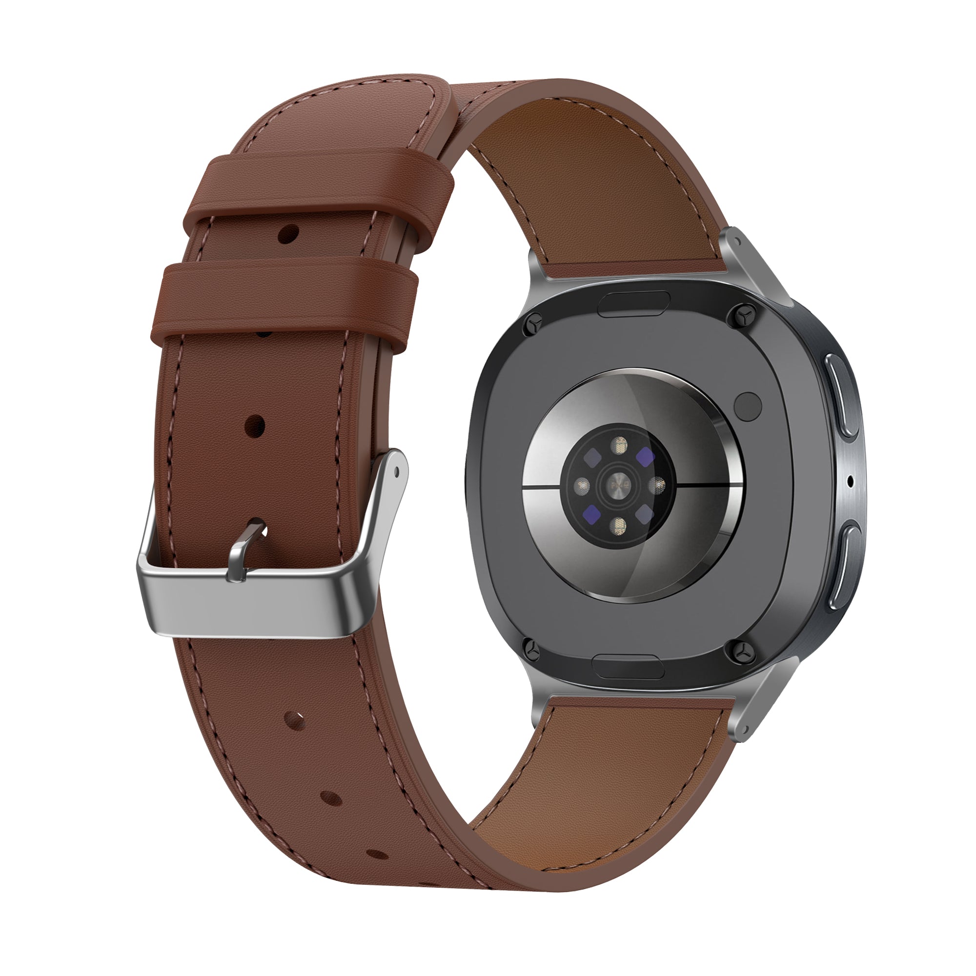 Samsung Galaxy Watch 8 - 44mm Modern Leather Strap (Brown)