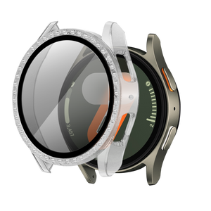 Samsung Galaxy Watch 7 - 40mm Diamond Case with Glass (Transparent)