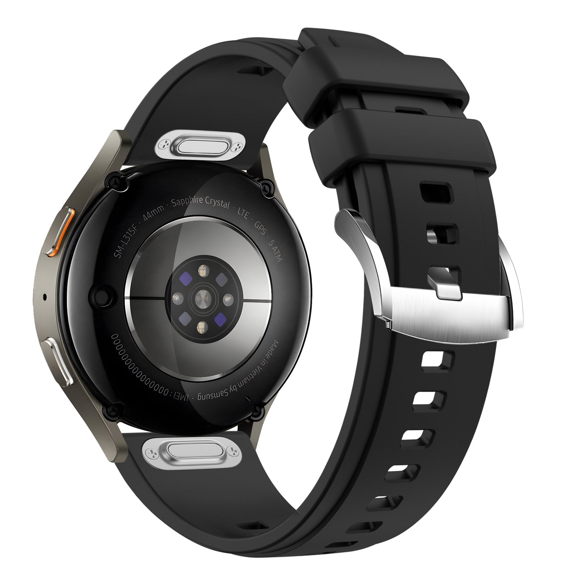 Bandz Huawei Watch GT Silicone Strap 'Easy Fit' (Black)