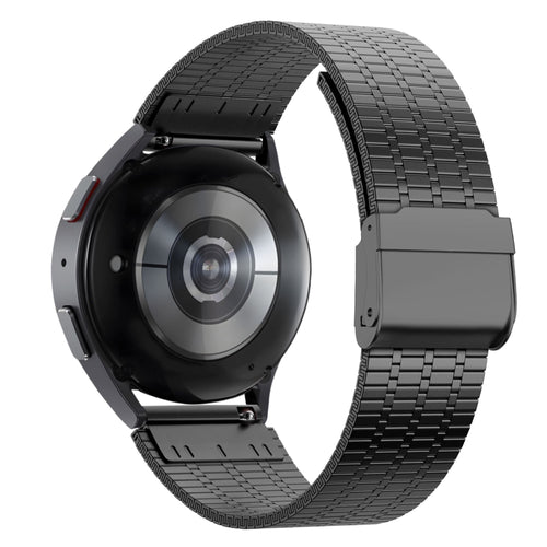 Bandz OnePlus Watch Lite Adjustable Steel Strap (Black)
