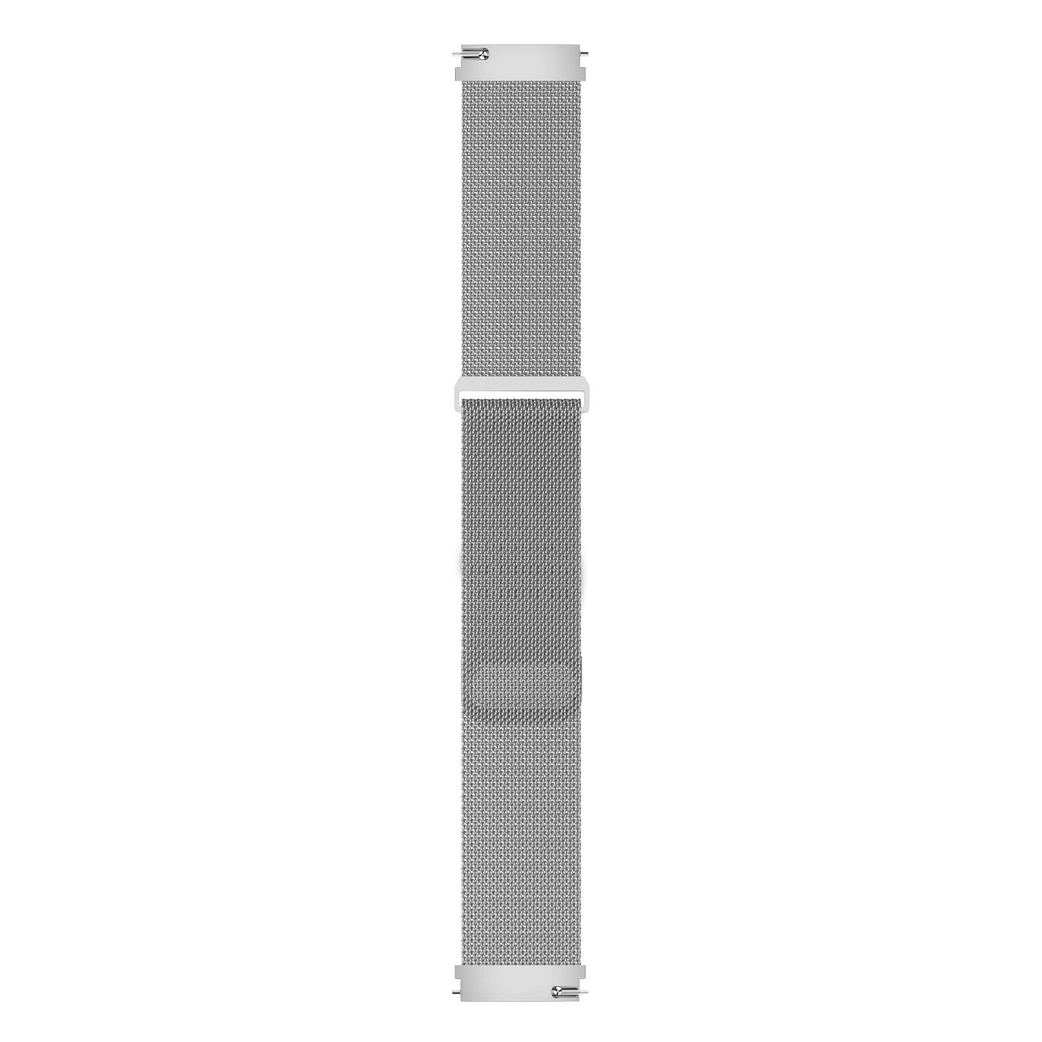 xoxo Wildhearts OnePlus Watch Milanese Strap (Silver)