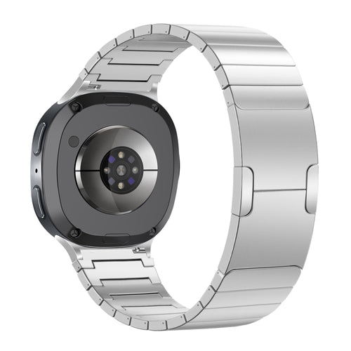 Bandz Samsung Galaxy Watch 8 - 44mm Titanium Strap 'One Bead' (Silver)