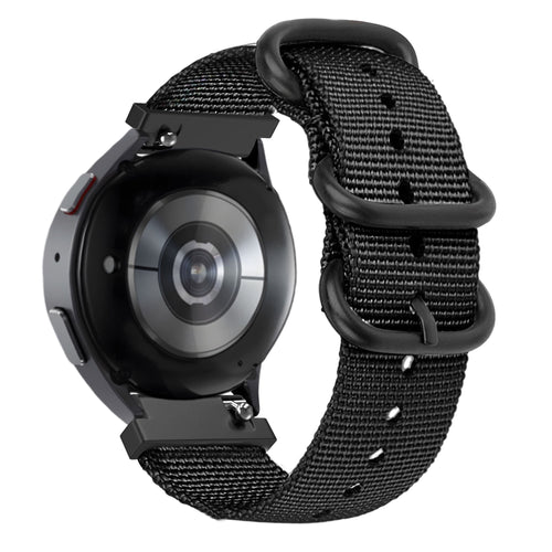 Bandz Coros Apex 46mm Nylon Strap with Buckle (Black)