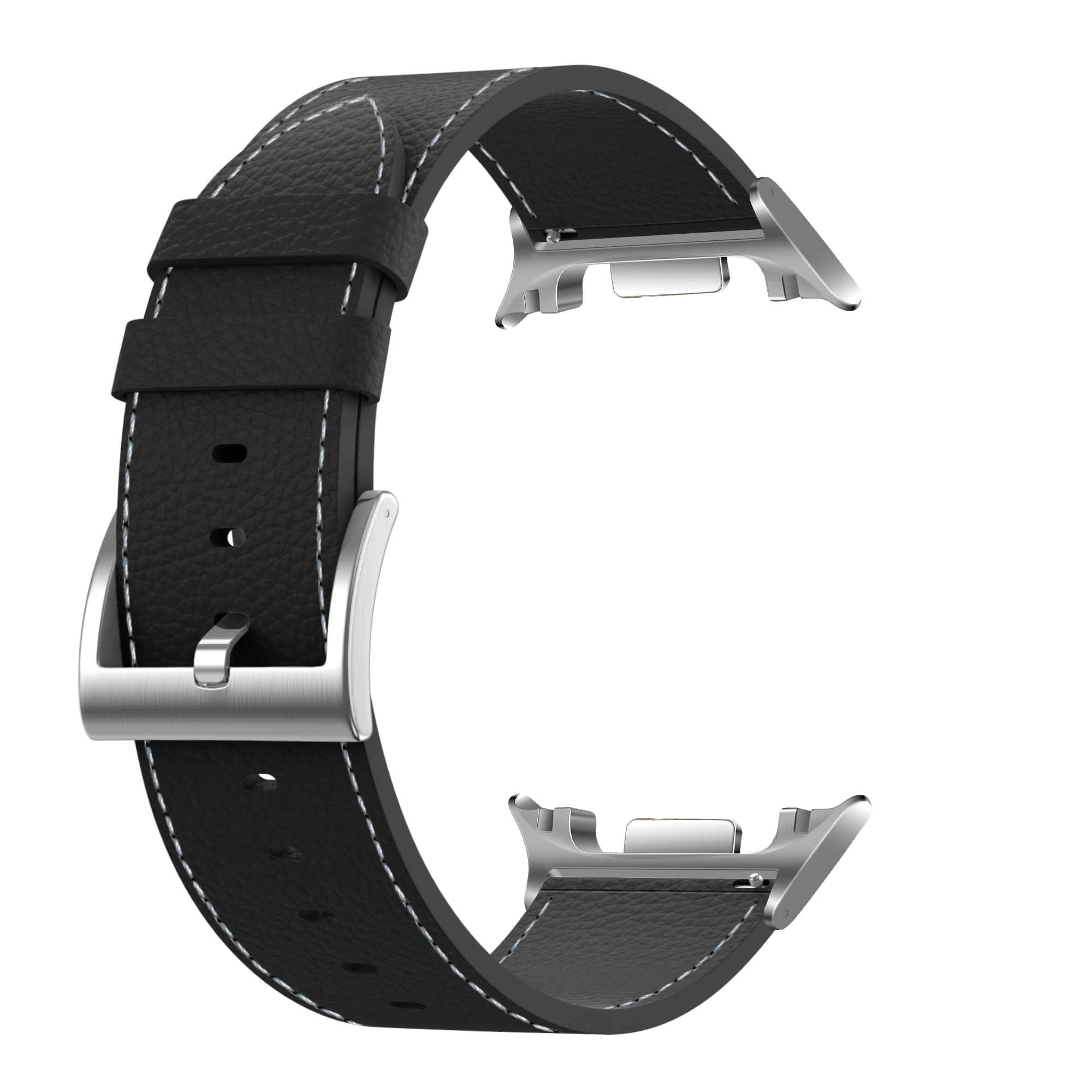 Samsung Galaxy Watch 8 Classic Leather Grain Strap (Black)