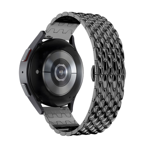 Bandz Suunto Vertical Steel Strap 'Dragon' (Black)