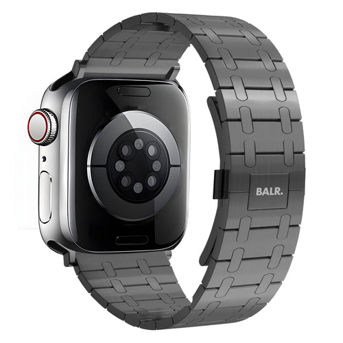 BALR Apple Watch Ultra Stainless Steel Strap (Black)