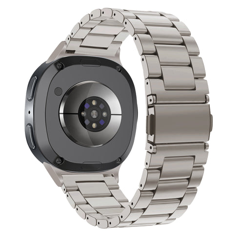 Bandz Samsung Galaxy Watch 8 - 40mm Steel Strap 'Classic' (Titanium)