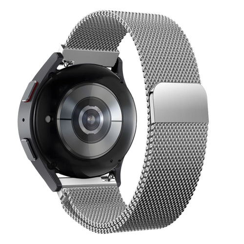 Bandz Coros Apex 2 Milanese Loop Strap (Silver)