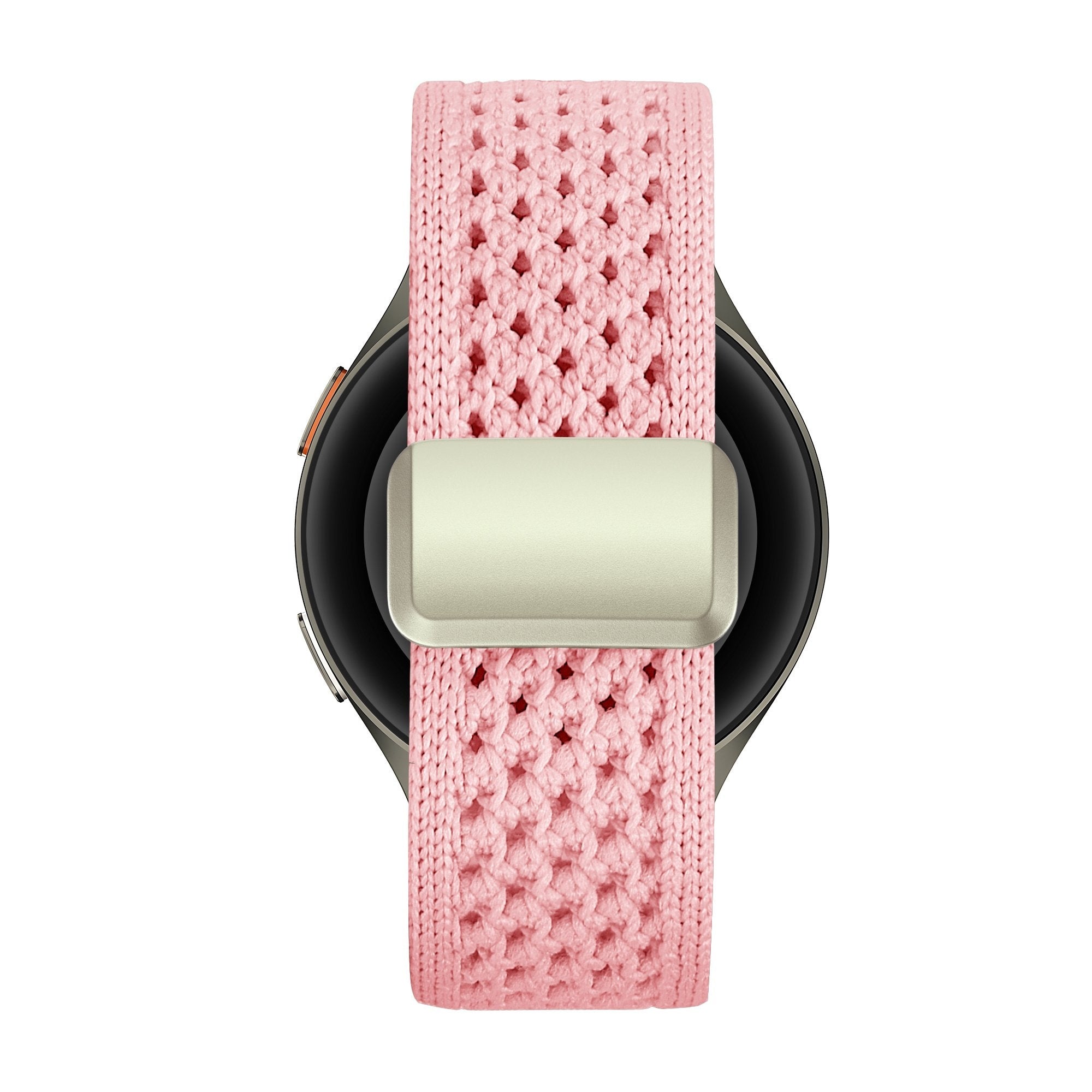 Bandz Samsung Galaxy Watch 4 Classic 46mm Vintage Nylon Strap (Pink)