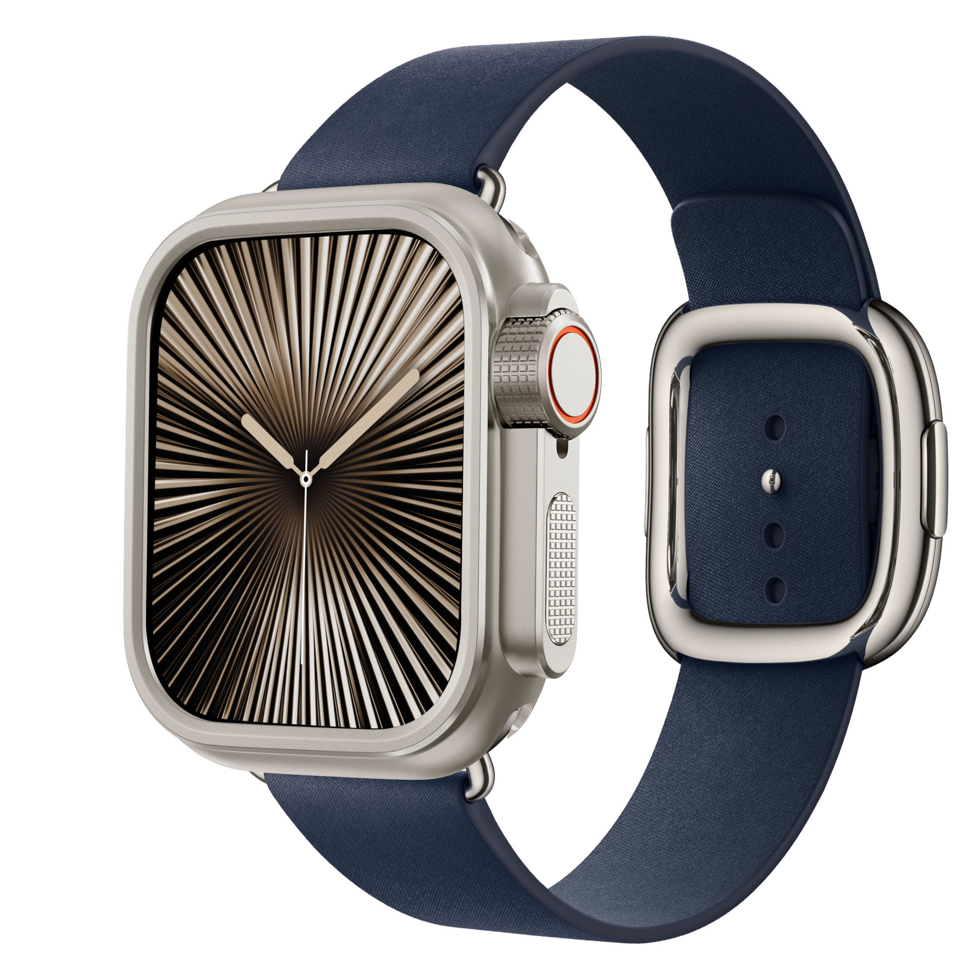 Bandz Apple Watch 11 - 46mm Metal Cover (Titanium)