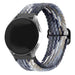 Samsung Galaxy Watch 7 - 40mm Adjustable Braided Strap (Black/White)