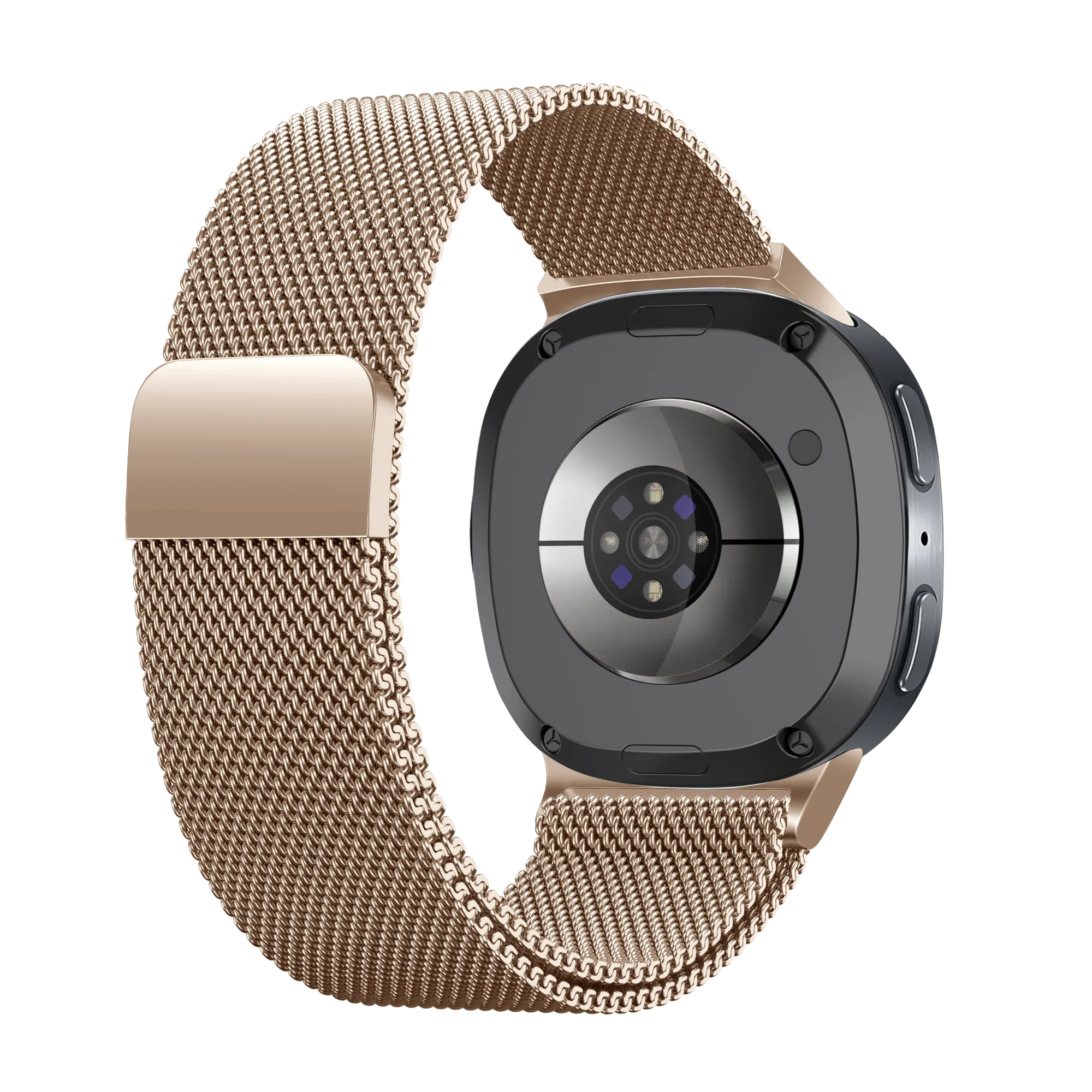 Samsung Galaxy Watch 8 - 44mm Milanese Strap (Rose Gold)