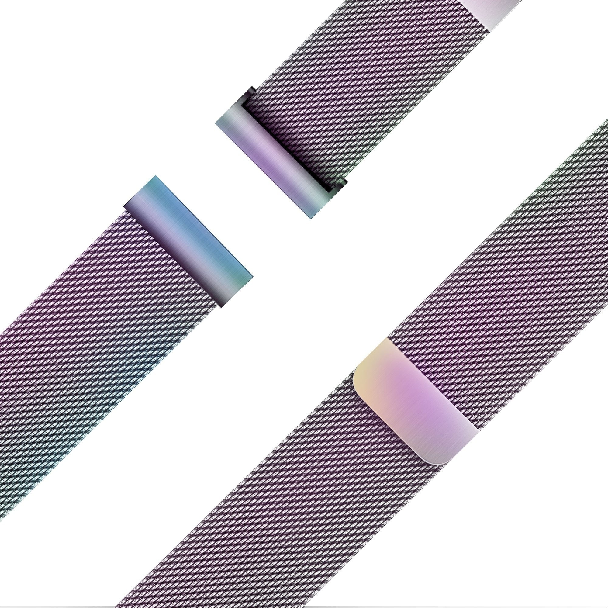 Bandz Amazfit Active 2 Milanese Loop Strap (Rainbow)