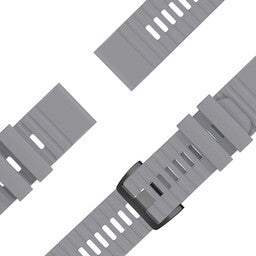 Bandz Garmin Instinct E - 45mm Silicone Strap with Buckle (Grey)