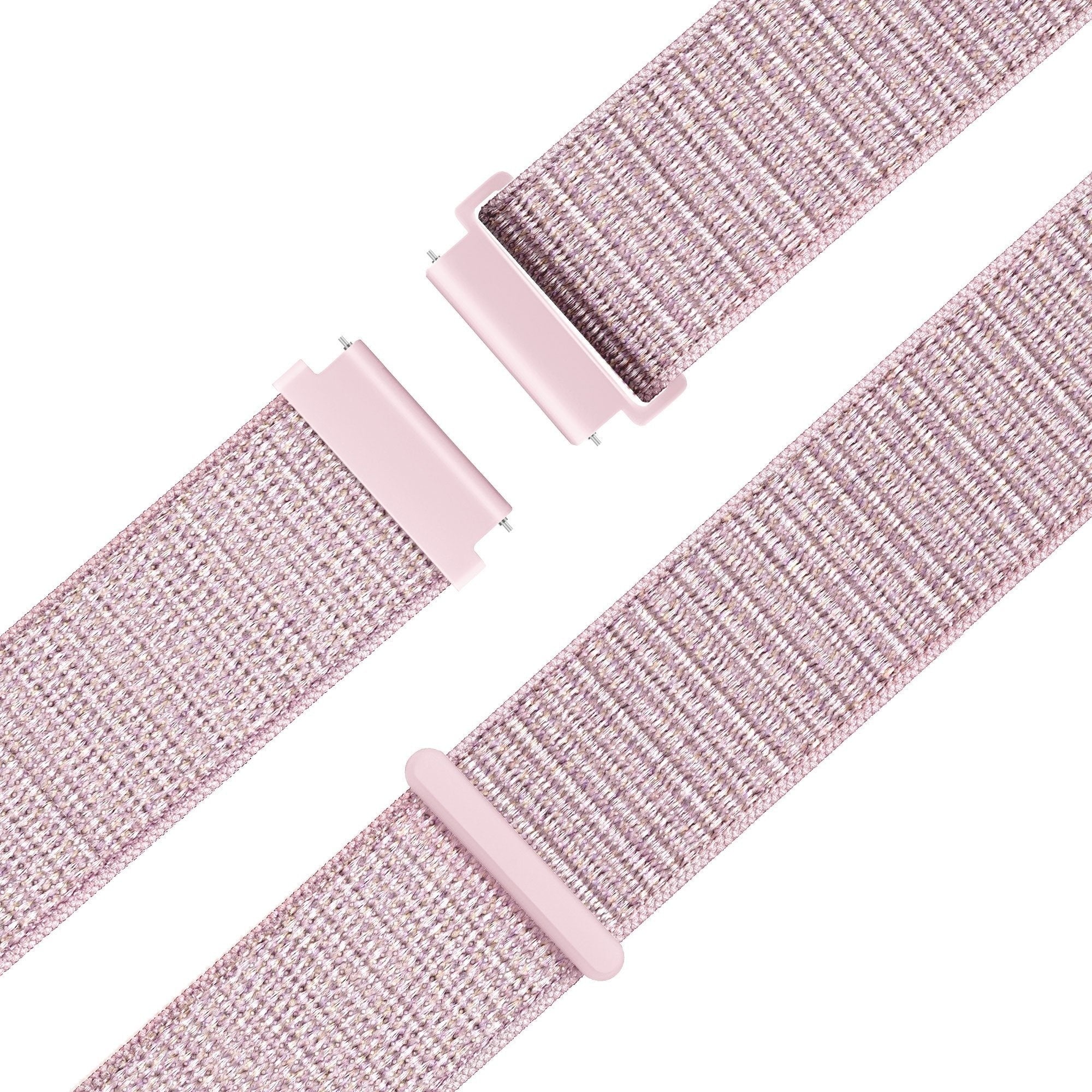 Bandz Amazfit Active 2 Nylon Loop Strap (Pink)