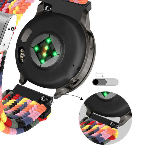 Bandz Garmin Approach J1 Woven Nylon Strap (Multicolour)