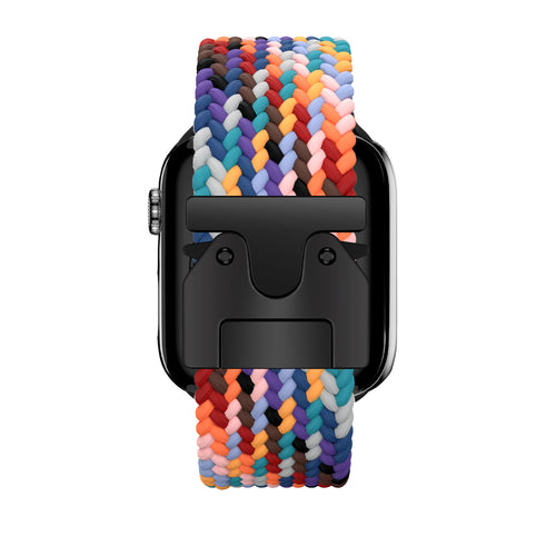 Bandz Apple Watch Ultra Braided Strap P-Buckle (Rainbow)