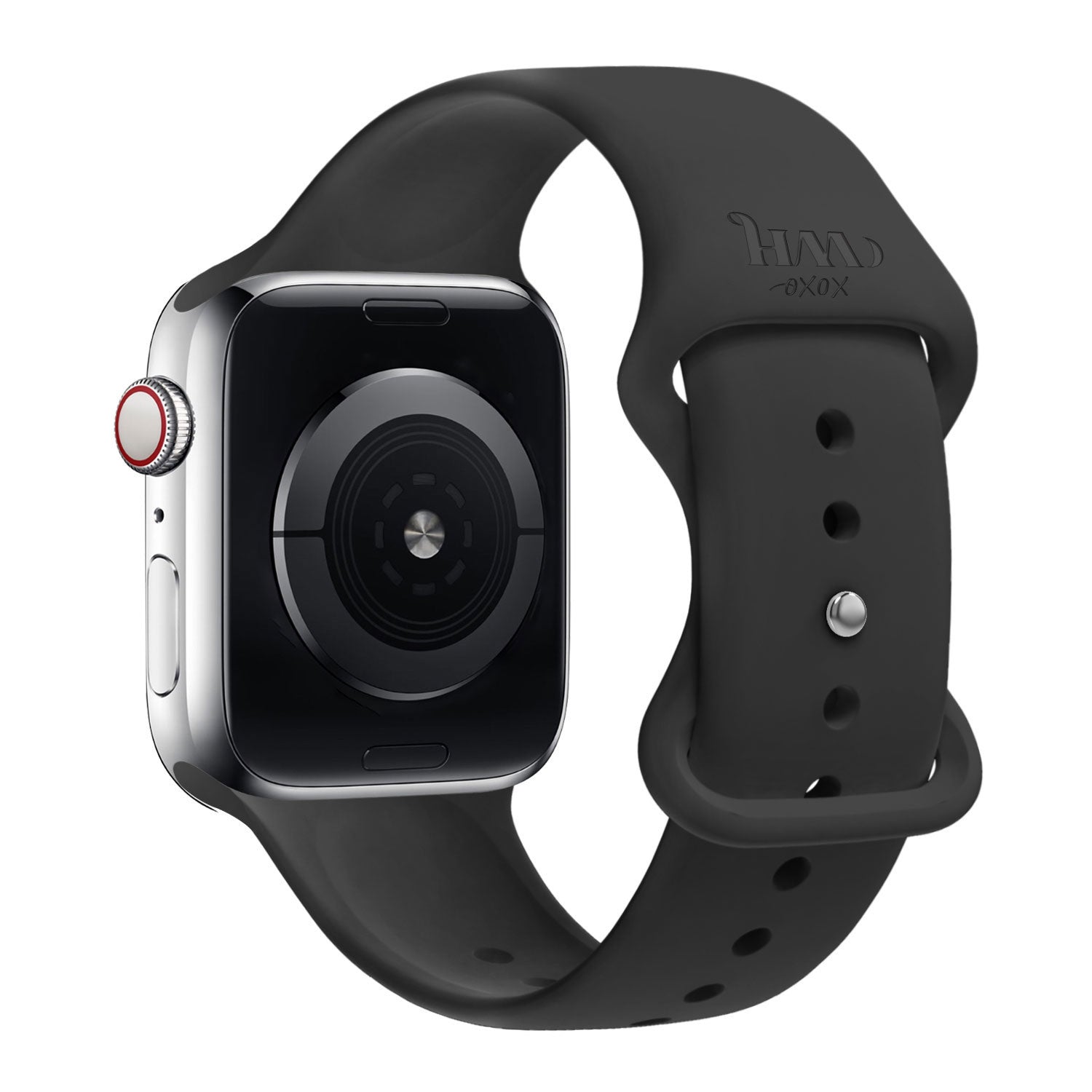xoxo Wildhearts Apple Watch Silicone Strap (Black)
