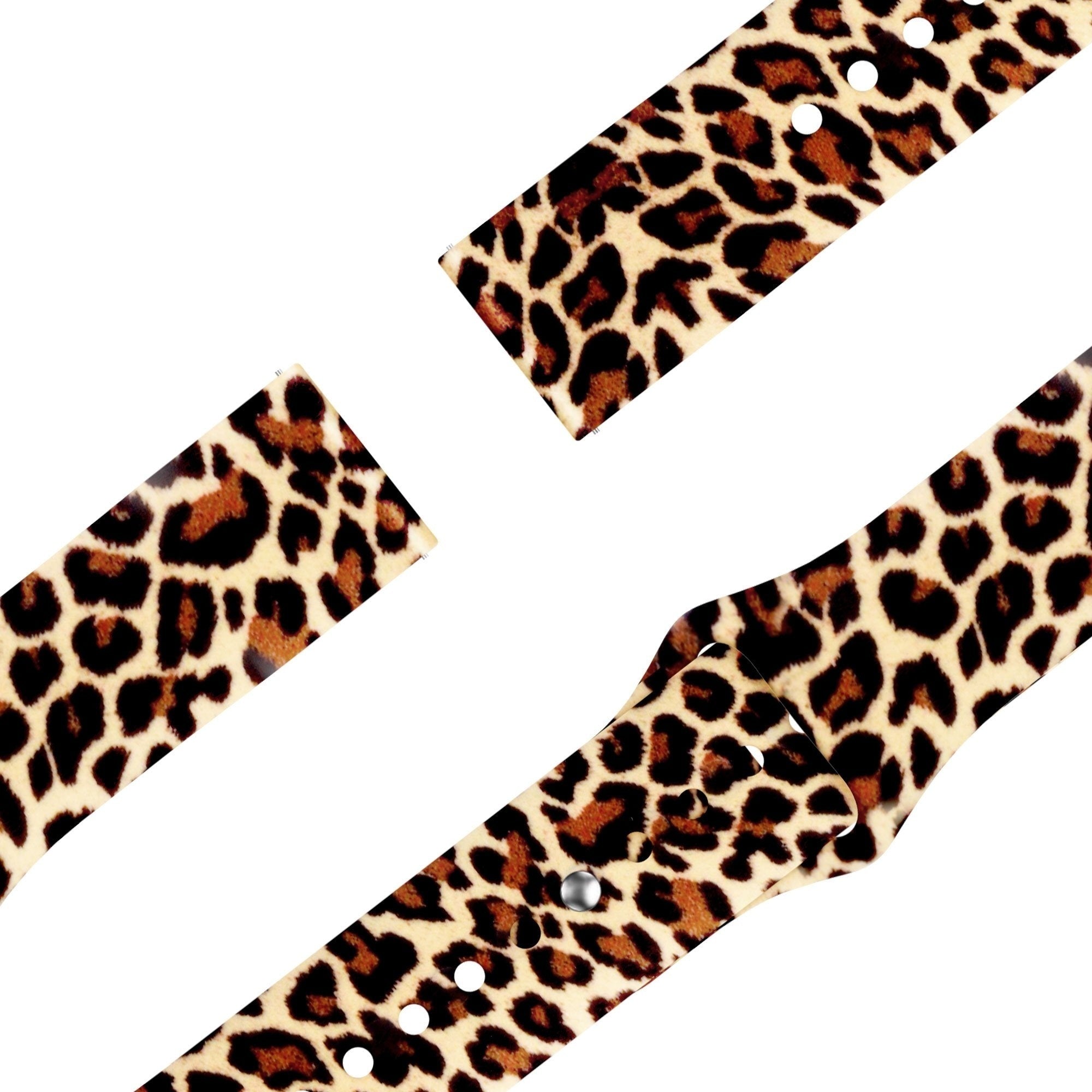 Bandz Amazfit Active 2 Silicone Strap 'Leopard'