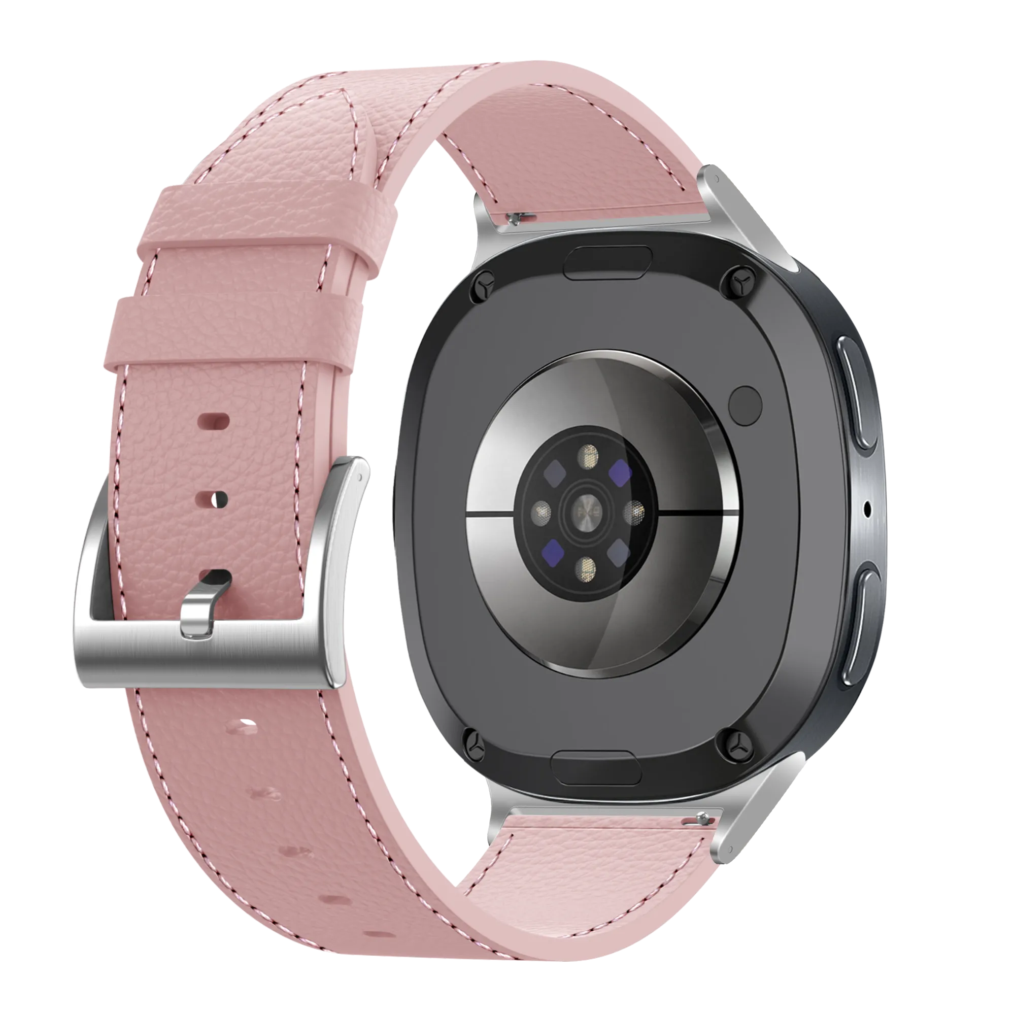 Samsung Galaxy Watch 8 - 40mm Leather Grain Strap (Pink)