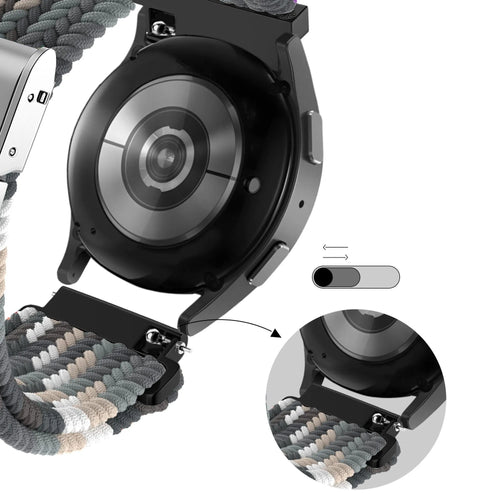 Bandz Coros Apex 42mm Woven Nylon Strap (Slate)