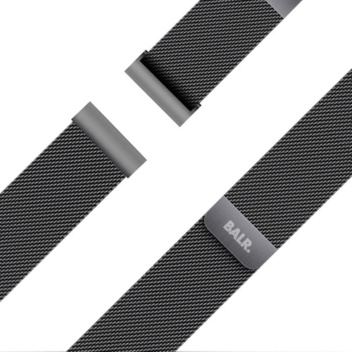 BALR Fossil Gen 5e 44mm Milanese Strap (Black)