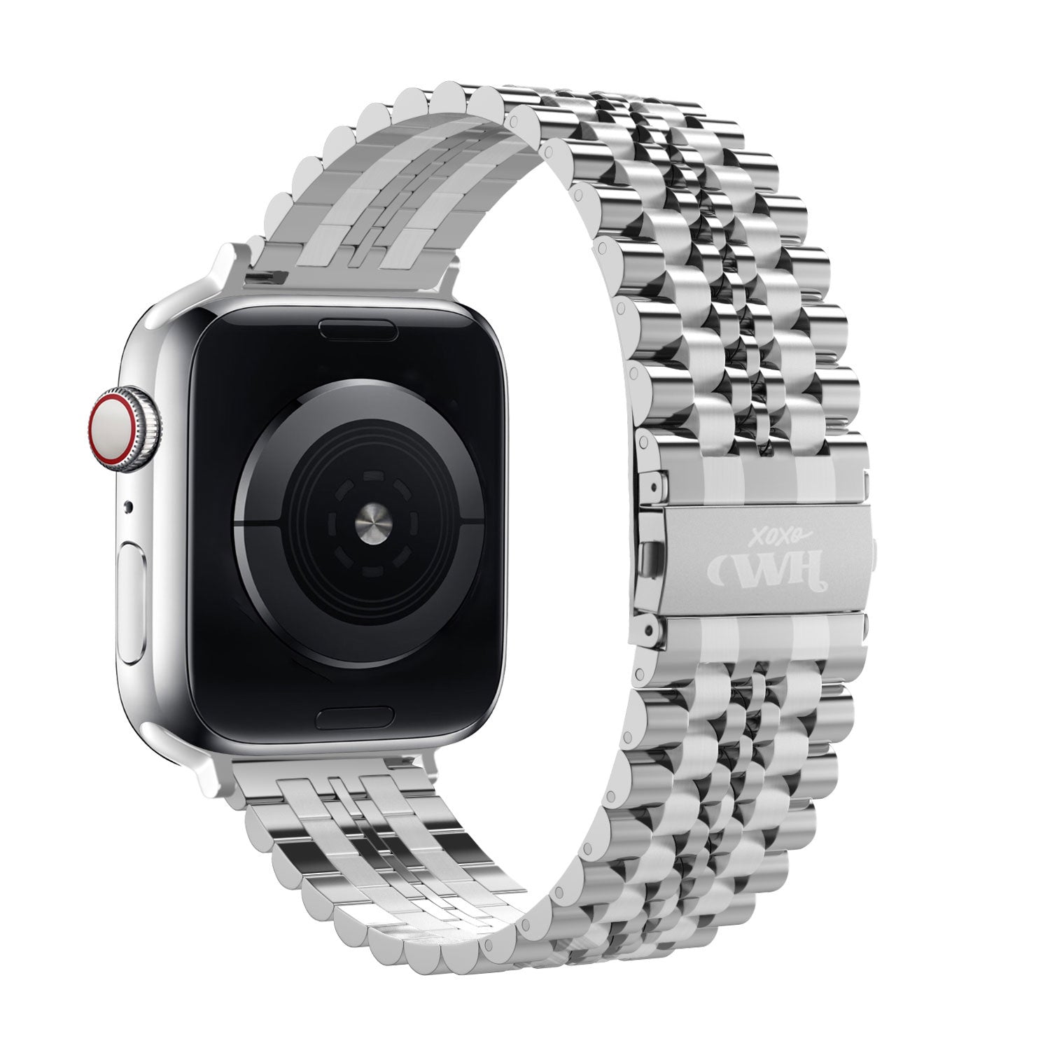 xoxo Wildhearts Apple Watch Steel Strap (Silver)