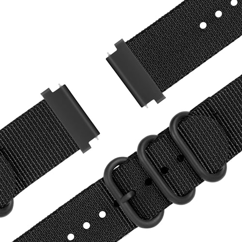 Bandz Coros Apex 2 Pro Nylon Strap with Buckle (Black)