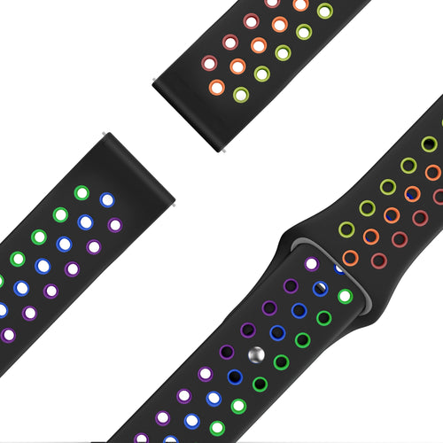 Bandz Coros Pace 2 Sport Strap 'Deluxe' (Black/Colourful)