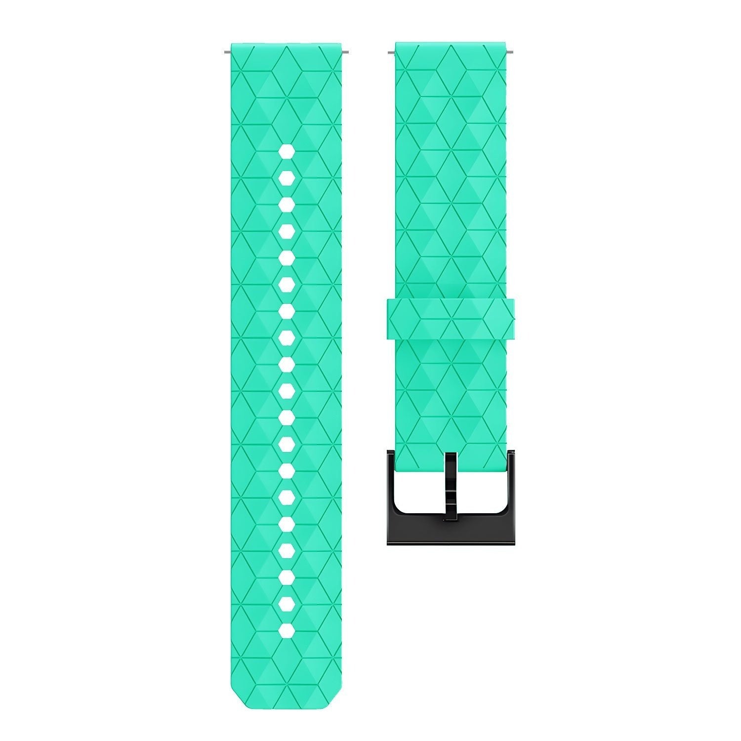 Redmi Watch 5 Lite Silicone Hexa Strap (Aqua)