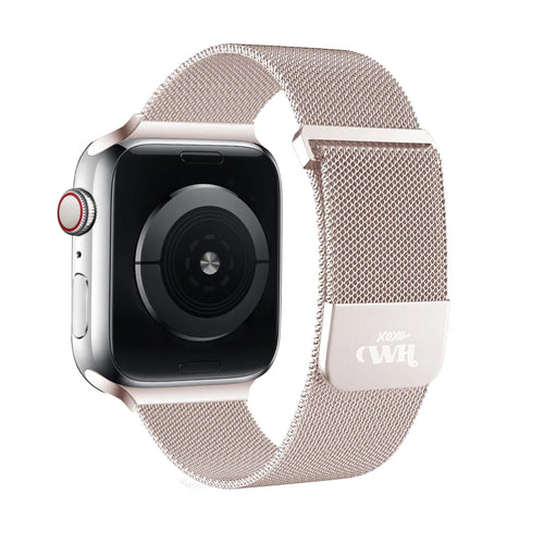 xoxo Wildhearts Apple Watch Milanese-Strap (Rose Gold)