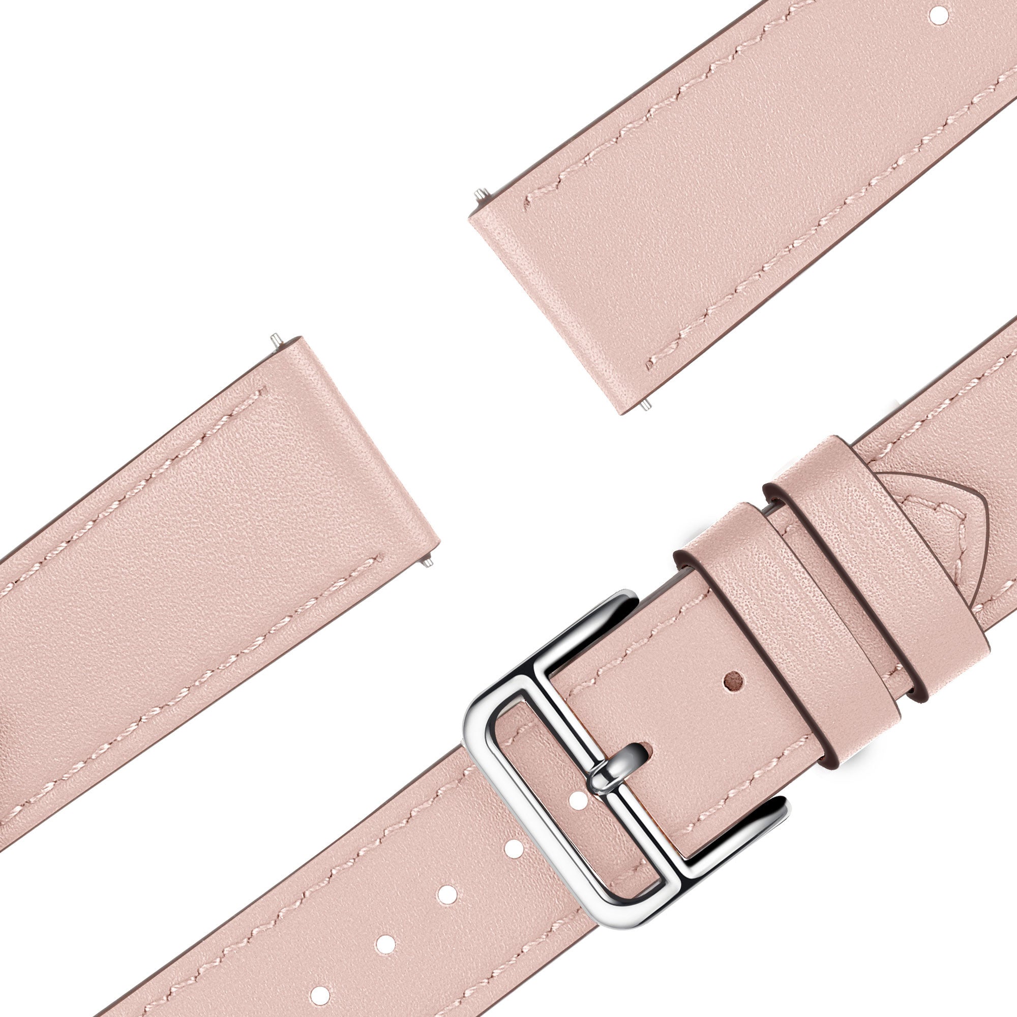 Bandz Coros Pace 2 Leather Strap 'Deluxe' (Pink)