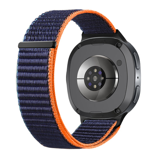 Samsung Galaxy Watch 8 - 40mm Nylon Strap (Dark Blue Mix)