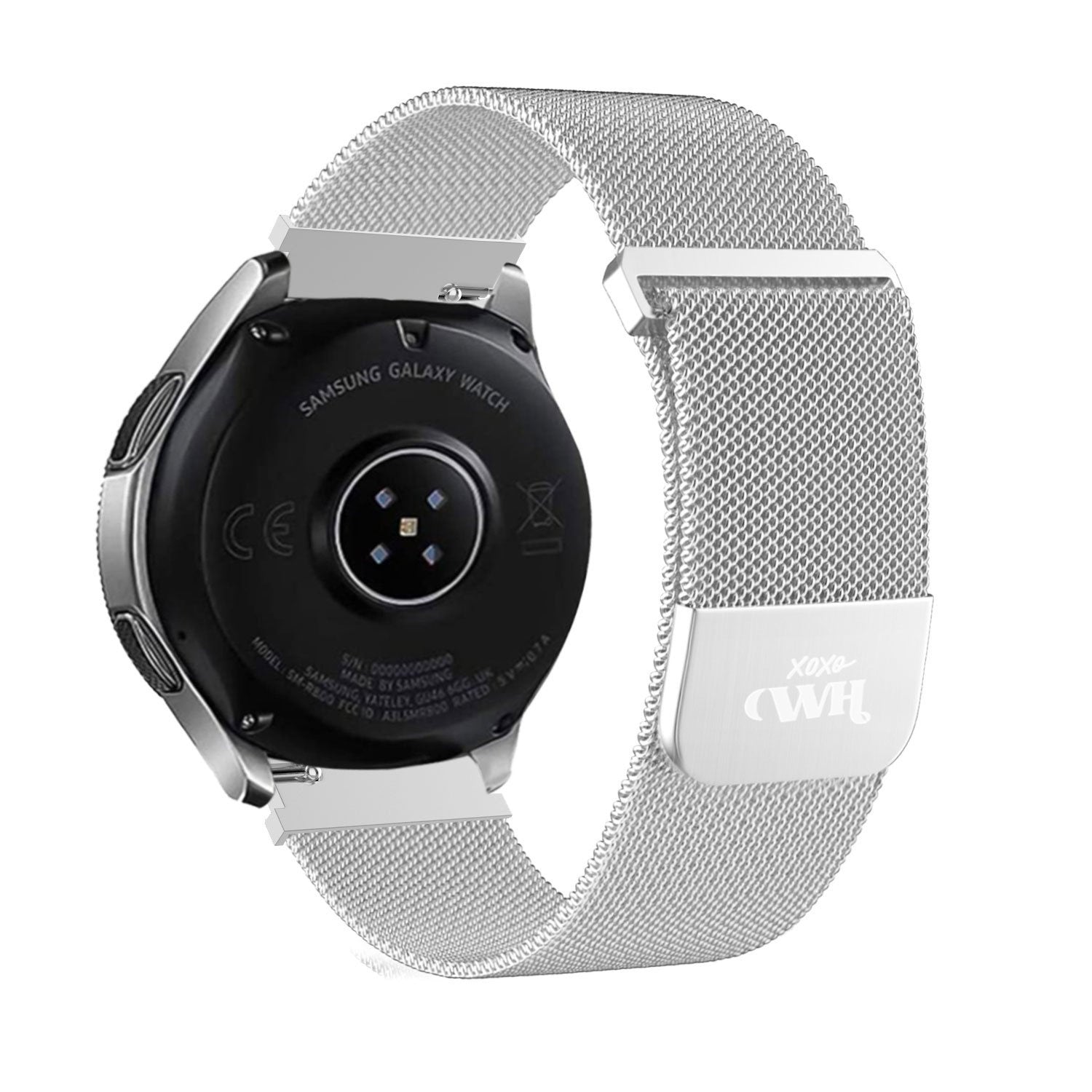 xoxo Wildhearts OnePlus Watch Milanese Strap (Silver)