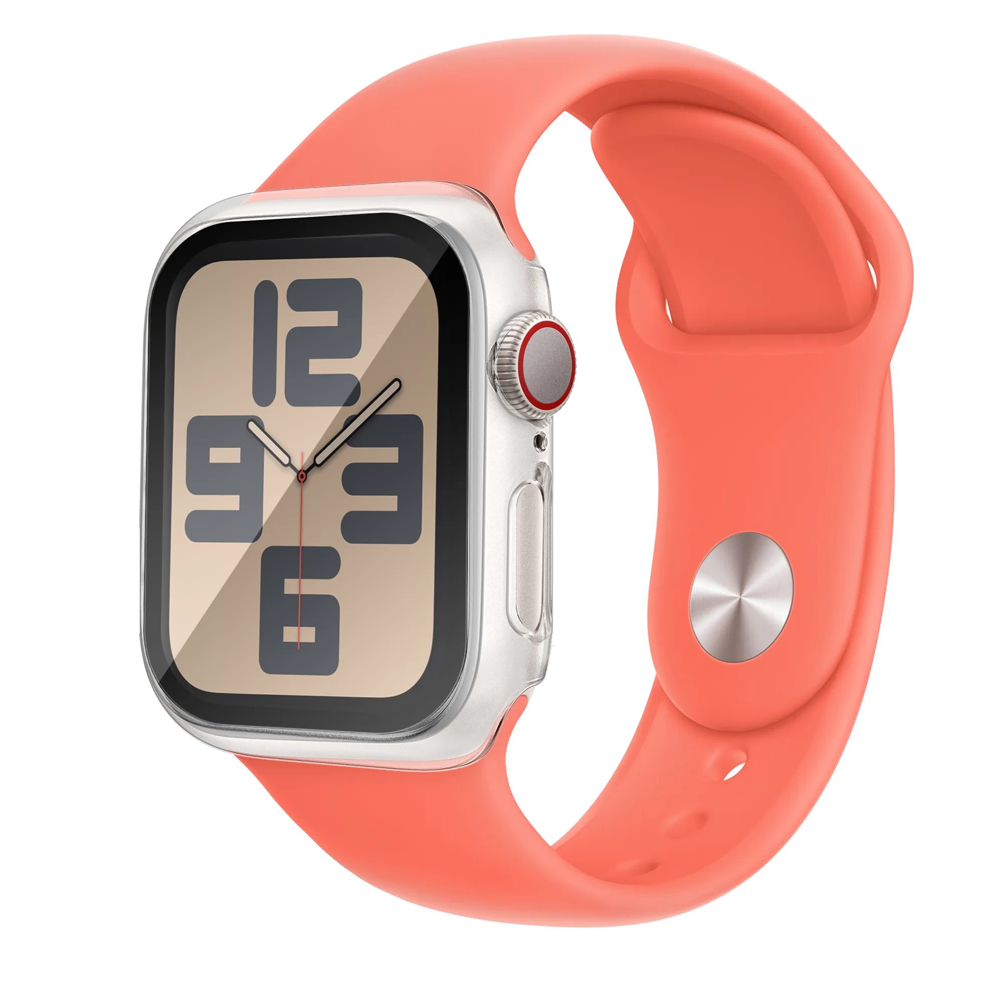 Bandz Apple Watch 10/11 PC Case with Glass (Transparent)